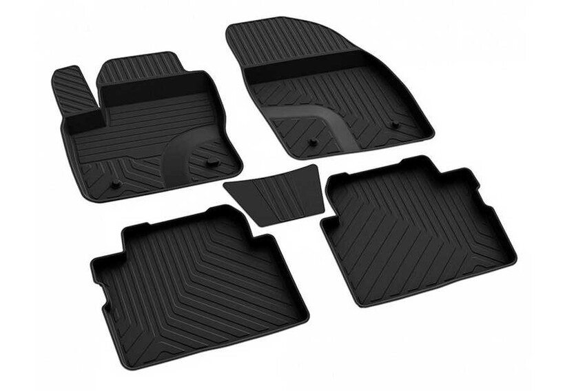 4D Paspas - Ford C-Max 2 4D Havuzlu Paspas Siyah 2010-2015 Arası