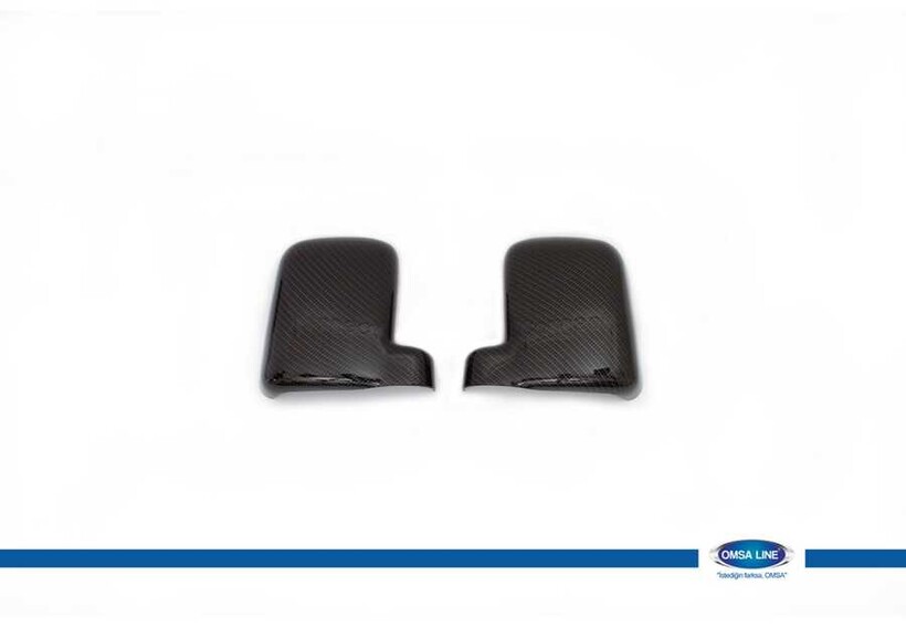 Karbon Aksesuarlar - Ford Connect Karbon Ayna Kapağı 2 Parça 2002-2009 Arası