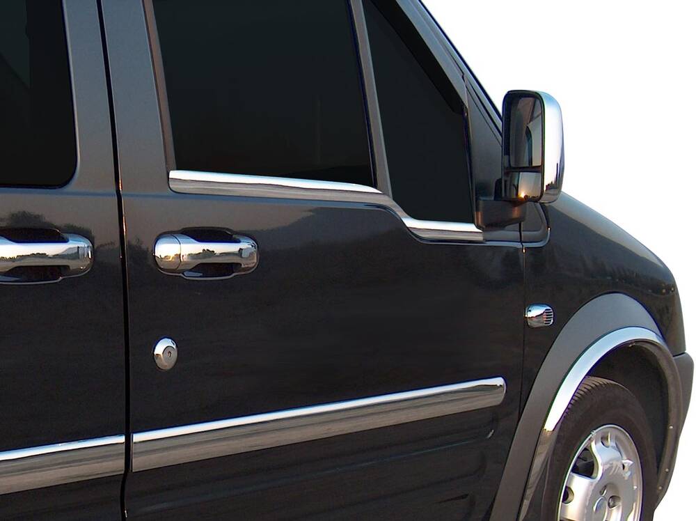 Omsa Ford Connect Krom Cam Alt Çıtası 2 Parça 2002-2014 Arası