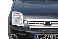 OMSA Ford Connect Krom Far Çerçevesi 2 Parça Abs 2002-2009 Arası Arası - Thumbnail