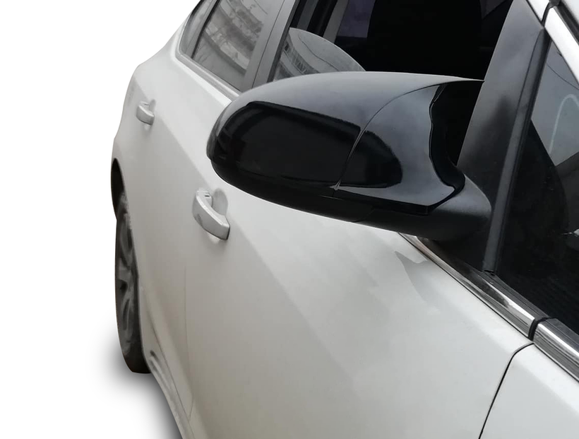 Ford Fiesta 6 Yarasa Ayna Kapağı Batman Piano Siyah Abs 2008-2017 Arası - Thumbnail