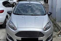 Body Kit » Plastik - Ford Fiesta 6 Yarasa Ayna Kapağı Batman Piano Siyah Abs 2008-2017 Arası