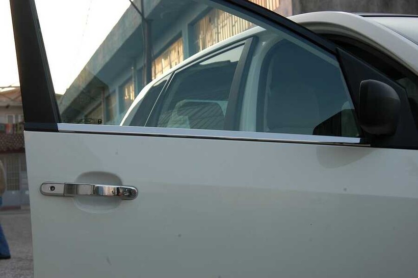 OMSA Ford Fiesta HB Krom Cam Alt Çıtası 4 Parça 2002-2008 Arası - Thumbnail