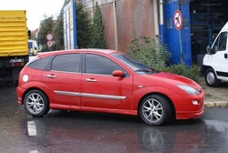 OMSA Ford Focus 1 HB-SD Krom Cam Alt Çıtası 4 Parça 1998-2005 Arası - Thumbnail