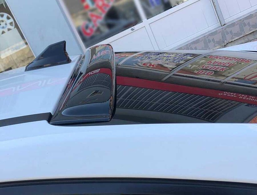 Ford Focus 3 Cam Üstü Spoiler Piano Black 2011-2018 Arası - Thumbnail