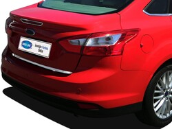 OMSA Ford Focus 3 Sedan Krom Bagaj Alt Çıtası 2011-2015 Arası - Thumbnail
