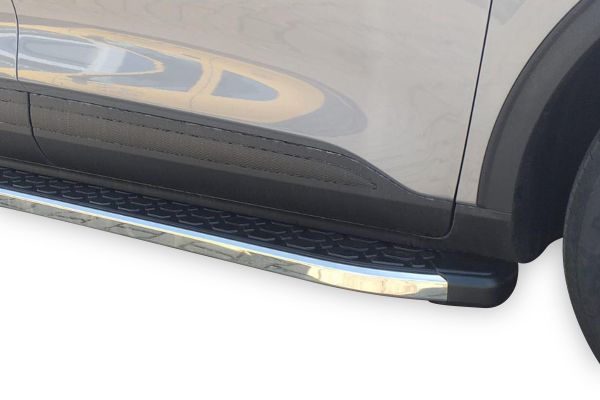 OMSA Ford Kuga 3 Blackline Yan Basamak Krom 2020 ve Sonrası