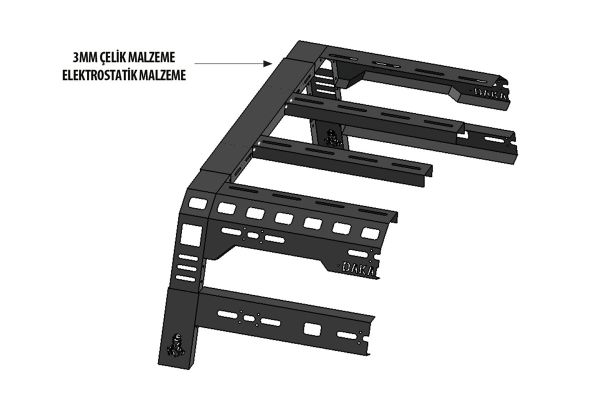 Ford Ranger Dakar Çadır Rollbarı Bed Rack 2011-2022 Arası