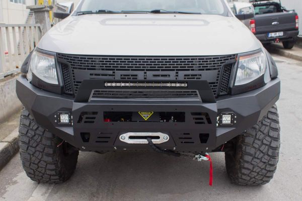 OMSA Ford Ranger Dakar Çelik Ön Tampon Sensörsüz 2011-2015 Arası