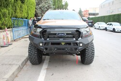 Ön Korumalar - Ford Ranger Dakar Çelik Ön Tampon Sensörsüz 2015 ve Sonrası