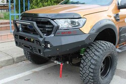 OMSA Ford Ranger Dakar Çelik Ön Tampon Sensörlü 2011-2015 Arası - Thumbnail