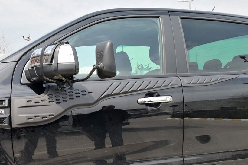 Ford Ranger Kapı Dodik Set Yarasa 4 Parça 2011 ve Sonrası - Thumbnail