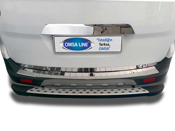 OMSA Ford Tourneo Courier Krom Arka Tampon Eşiği Taşlı 2018-2023 Arası