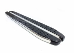 OMSA Ford Tourneo Custom Blackline Yan Basamak Krom Uzun Şase 2012 ve Sonrası - Thumbnail
