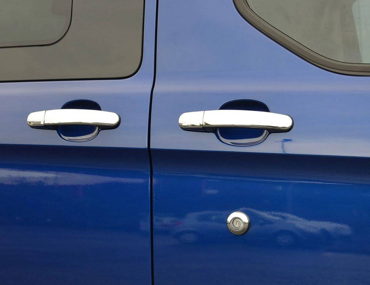 Omsa Ford Tourneo Custom Krom Kapı Kolu 4 Kapı 9 Parça 2012-2023 Arası