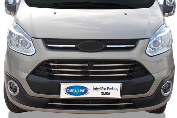 OMSA Ford Tourneo Custom Krom Ön Panjur 5 Parça 2012-2017 Arası