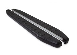 OMSA Ford Tourneo Custom Proside Yan Basamak Siyah Uzun Şase 2012 ve Sonrası - Thumbnail