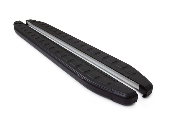 OMSA Ford Tourneo Custom Proside Yan Basamak Siyah Uzun Şase 2012 ve Sonrası