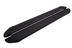 Ford Tourneo Custom Uzun Şase Opa Yan Basamak Siyah 2012 ve Sonrası - Thumbnail