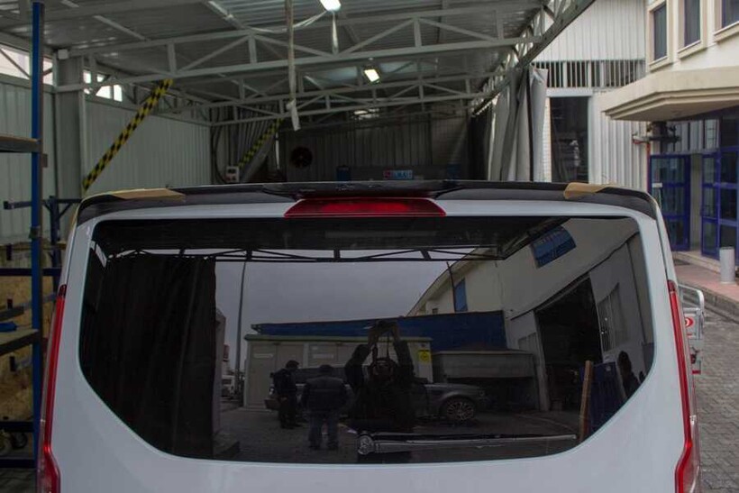 Body Kit » Fiber - Ford Transit Tourneo Custom Abarth Spoiler 2012 ve Sonrası