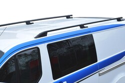 Ford Transit Tourneo Custom Sport Tavan Çıtası Siyah Kısa Şase 2013 ve Sonrası - Thumbnail