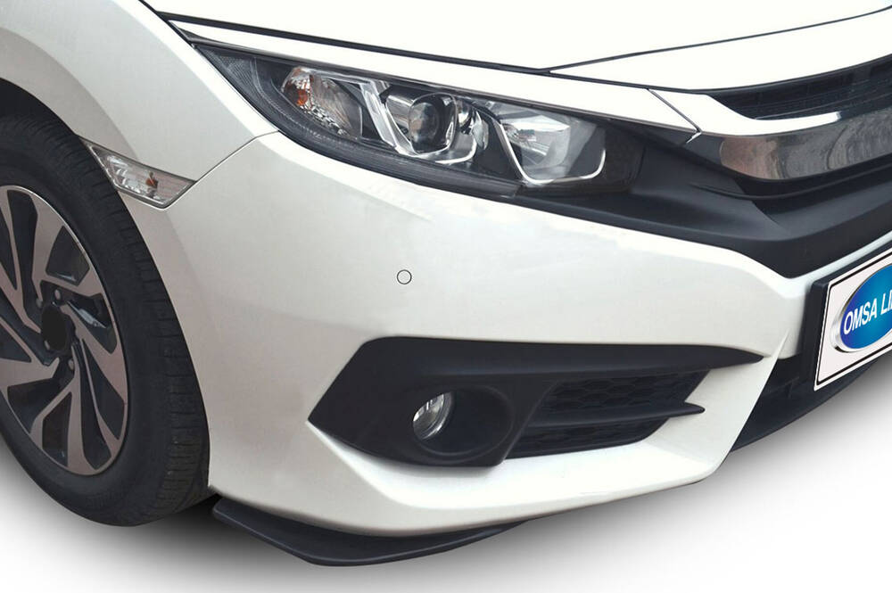 Honda Civic Fc5 Ön Flap Set Mat Siyah 2016 Ve Sonrası