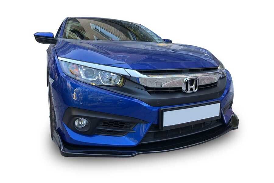 Honda Civic FC5 Ön Tampon Altı Lip 3 Parça 2016 ve Sonrası