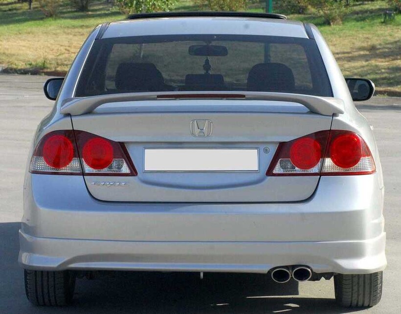 Honda Civic FD6 Spoiler Ledli 2006-2012 Arası - Thumbnail