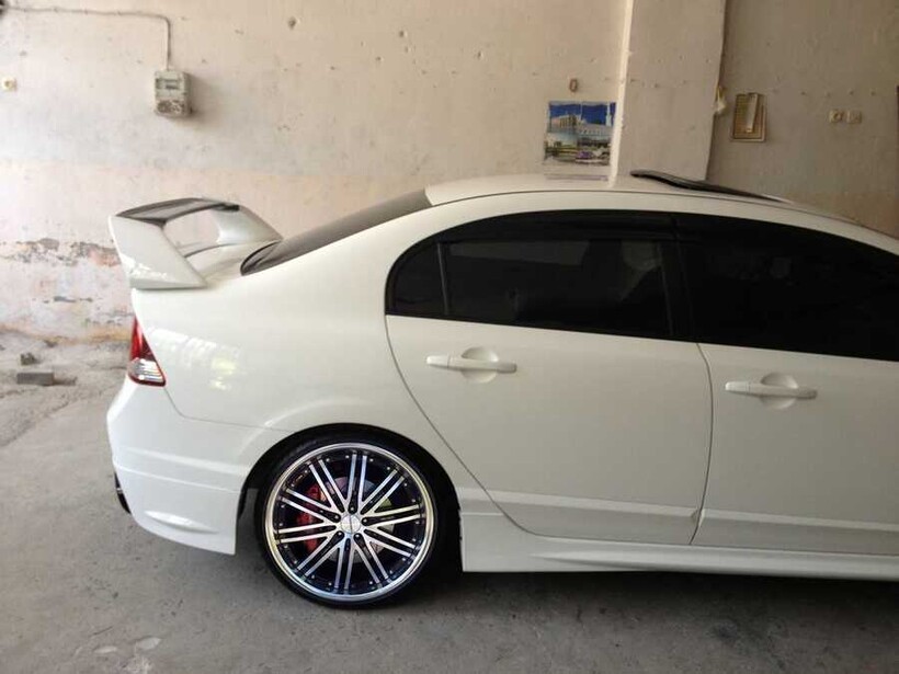 Body Kit » Fiber - Honda Civic FD6 Mugen Spoiler 2006-2012 Arası