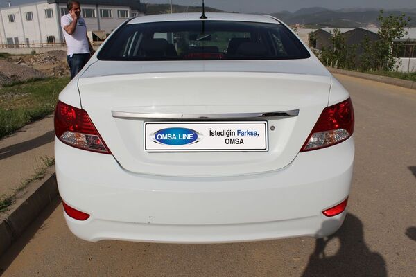 OMSA Hyundai Accent Blue Krom Bagaj Çıtası 2011 ve Sonrası