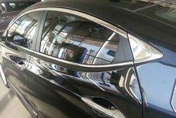 Krom Aksesuar » Omsa - OMSA Hyundai Elantra Krom SD Cam Çerçevesi 10 Parça 2011-2015 Arası