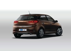 Krom Aksesuar » Omsa - OMSA Hyundai i20 Krom Bagaj Alt Çıtası 2014-2017 Arası