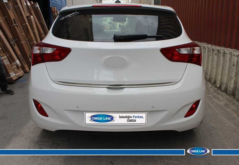 OMSA Hyundai i30 HB Krom Bagaj Alt Çıta 2012-2016 Arası - Thumbnail