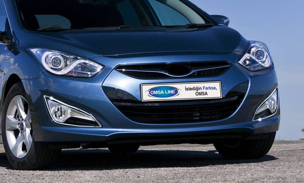 Omsa Hyundai İ40 Sedan Krom Sis Farı Çerçevesi 2 Parça 2011 Ve Sonrası