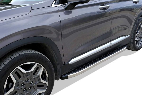 OMSA Hyundai Santa Fe Blackline Yan Basamak Krom 2019 ve Sonrası