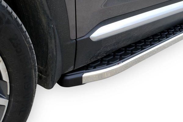 OMSA Hyundai Santa Fe Blackline Yan Basamak Krom 2019 ve Sonrası