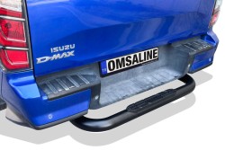 OMSA Isuzu D-Max Arka Koruma Amazon Çap:76 Siyah 2020 ve Sonrası - Thumbnail