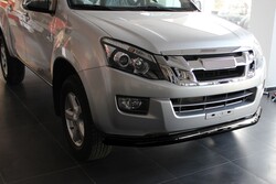 OMSA Isuzu D-Max Texas Ön Alt Koruma Çap:76 Siyah 2012 ve Sonrası - Thumbnail