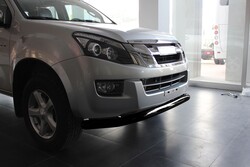 OMSA Isuzu D-Max Texas Ön Alt Koruma Çap:76 Siyah 2012 ve Sonrası - Thumbnail