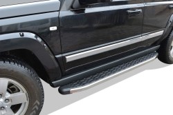 OMSA Jeep Commander Blackline Yan Basamak Krom 2006-2010 Arası - Thumbnail