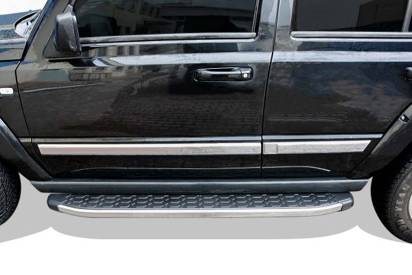 OMSA Jeep Commander Blackline Yan Basamak Krom 2006-2010 Arası