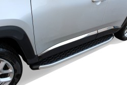 OMSA Jeep Renegade Blackline Yan Basamak Alüminyum 2014 ve Sonrası - Thumbnail