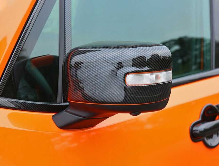 Jeep Renegade Karbon Ayna Kapağı 2 Parça 2014 ve Sonrası