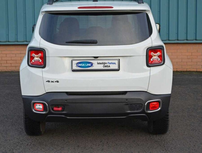 Krom Aksesuar » Omsa - OMSA Jeep Renegade Krom Reflektör Çerçevesi 2 Parça 2014 ve Sonrası