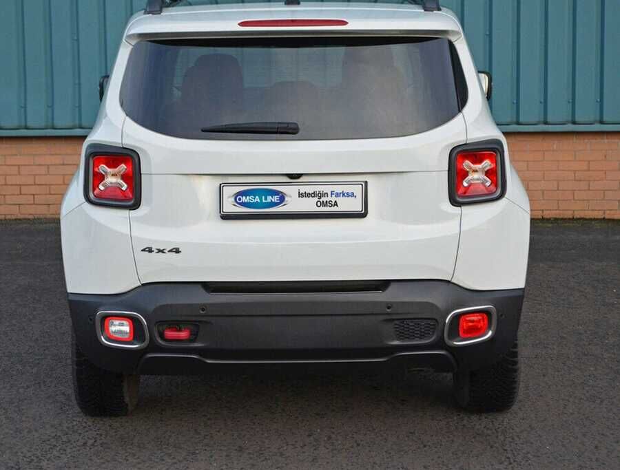 OMSA Jeep Renegade Krom Reflektör Çerçevesi 2 Parça 2014 ve Sonrası