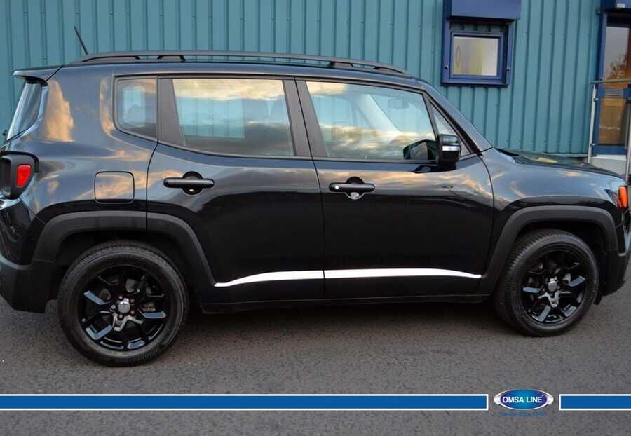 OMSA Jeep Renegade Krom Yan Kapı Çıtası 4 Parça 2014 ve Sonrası