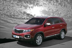 OMSA Kia Sorento 2 Krom Sis Farı Çerçevesi 2 Parça 2009-2014 Arası - Thumbnail