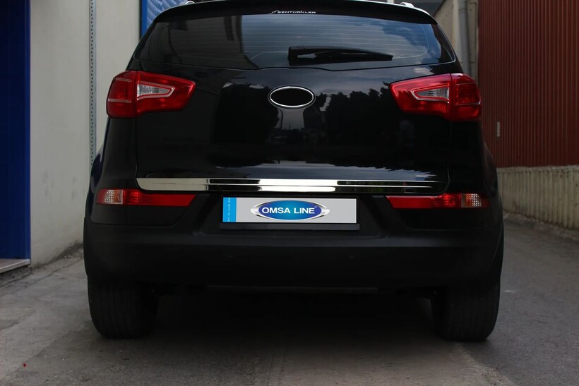 Krom Aksesuar » Omsa - OMSA Kia Sportage 3 Krom Bagaj Alt Çıta 2010-2015 Arası