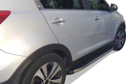 Yan Basamak - OMSA Kia Sportage Blackline Yan Basamak Krom 2010 ve Sonrası