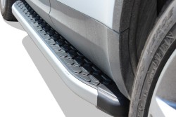 OMSA Land Rover Discovery 5 Blackline Yan Basamak Alüminyum 2017 ve Sonrası - Thumbnail